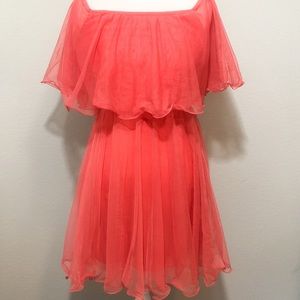 BCBGMAXAZRIA Shalom Tool Pleated Cocktail Dress